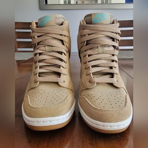 Nike Dunk Sky Hi Hidden Wedge Tan